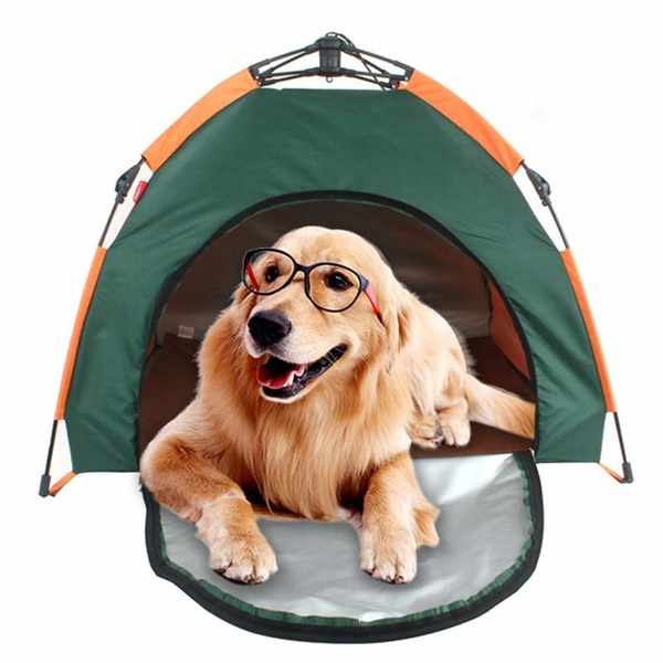 folding camping dog bed