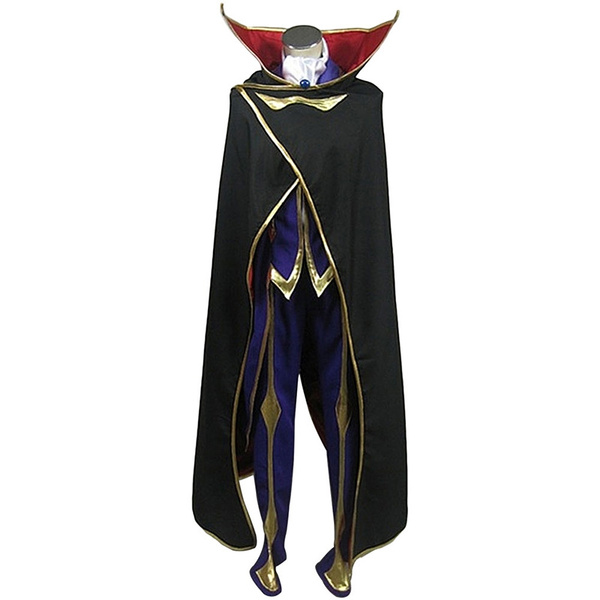 Code Geass Lelouch Of The Rebellion Zero Cosplay Costume Men Oufit Halloween Costume Wish