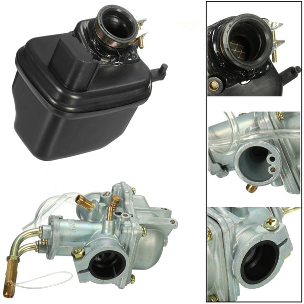Carby Carb Carburetor & Air Filter Box Set For Yamaha PEEWEE PW50 PY50
