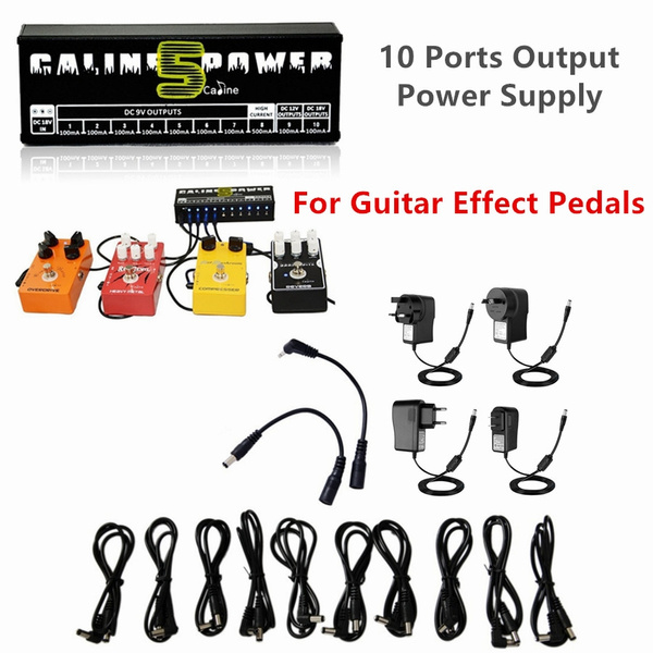 Caline Cp 05 10 Ports Isolated Output Power Supply For Guitar Effect Pedals Zz Wish