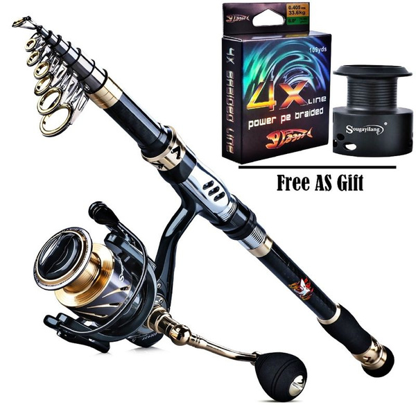 wish telescopic fishing rod