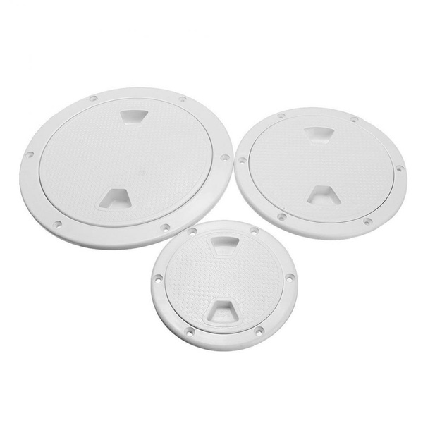Useful 4/6/8 Inch Round Hatch Cover NonSlip Deck Plate for Marine Boat Kayak Canoe Yacht