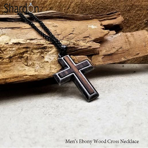 Genuine Olive Wood Cross Necklaces from Bethlehem and Jerusalem – Logos  Trading Post