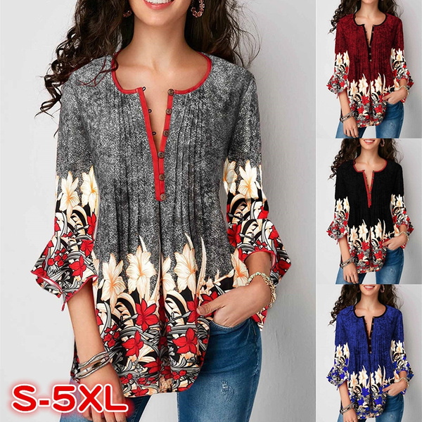 bohemian shirts for ladies