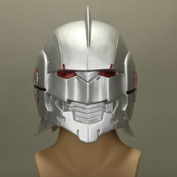 Anime Ultraman Shinjiro Hayata Helmet Cosplay Helmets Mask Adult Unisex