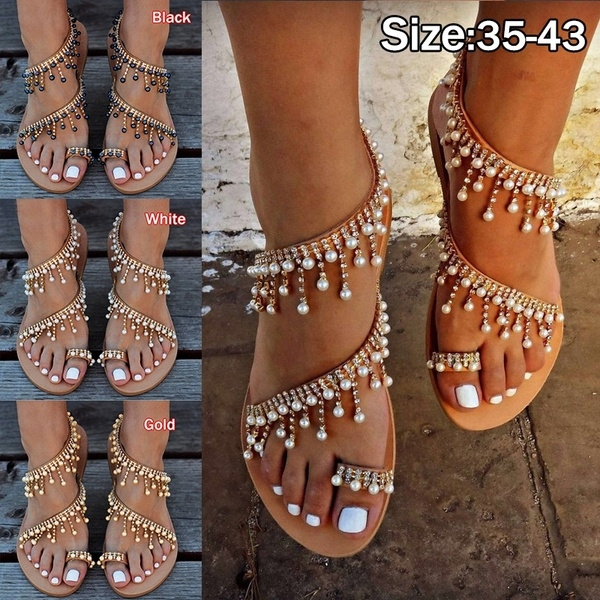 boho style summer sandals