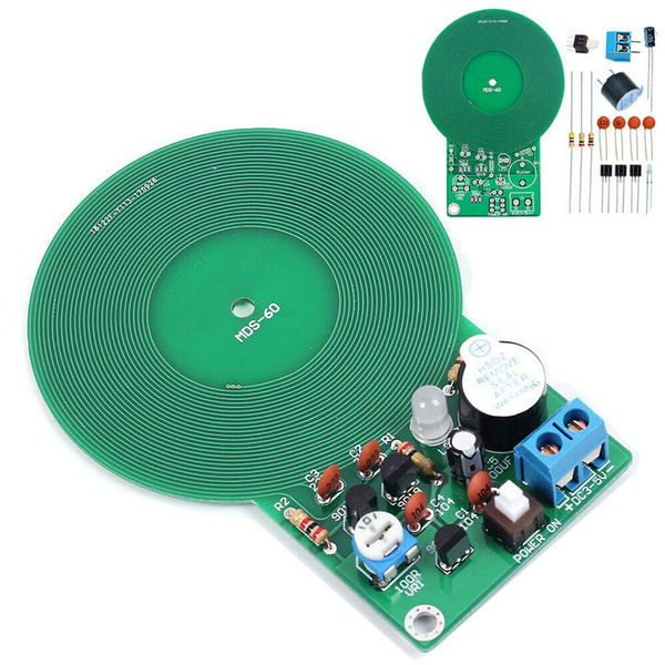 Metal Detector Kit Electronic Kit DC 3V-5V 60mm Non-contact Sensor DIY GZ 