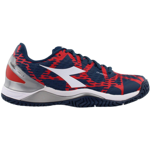 Diadora Mens Speed Blushield 2 Ag Tennis Sneakers Shoes Casual Navy