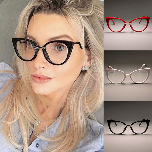 Ladies Sexy Cat Eye Glasses Frames For Women GORGEOUS Brand Designer  Optical EyeGlasses Fashion Eyewear