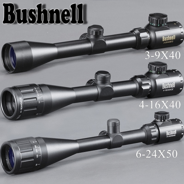 Bushnell 3 9x40 Hunting Scopes 4 16x40 Optics Rifle Scopes 6 24x50 Tactical Riflescope Sniper Scope Wish