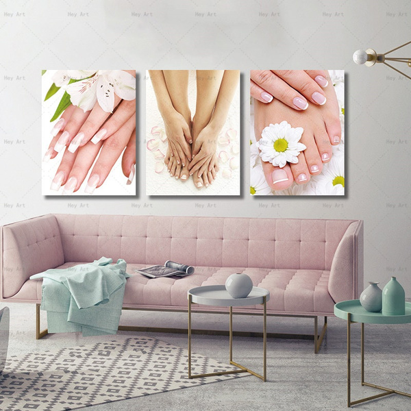 Nail Salon Foot Spa Canvas Painting Wall Art Picture Poster Print Bedroom Home Decor Decoration No Frame Wish - Spa Wall Artwork