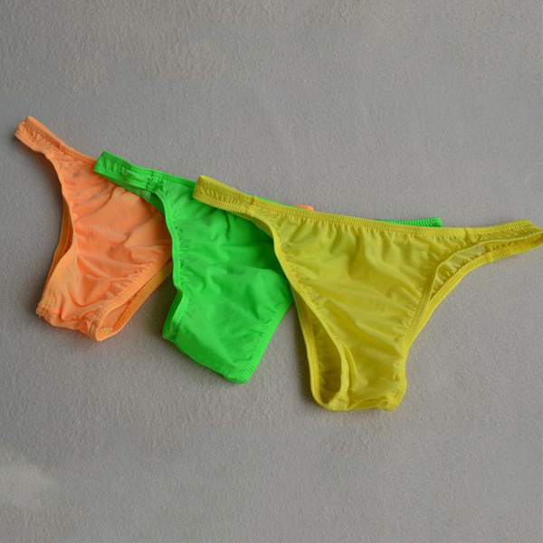 Men Underwear Briefs Shorts Pouch Lingerie Underpants Bottoms Pants C B ...