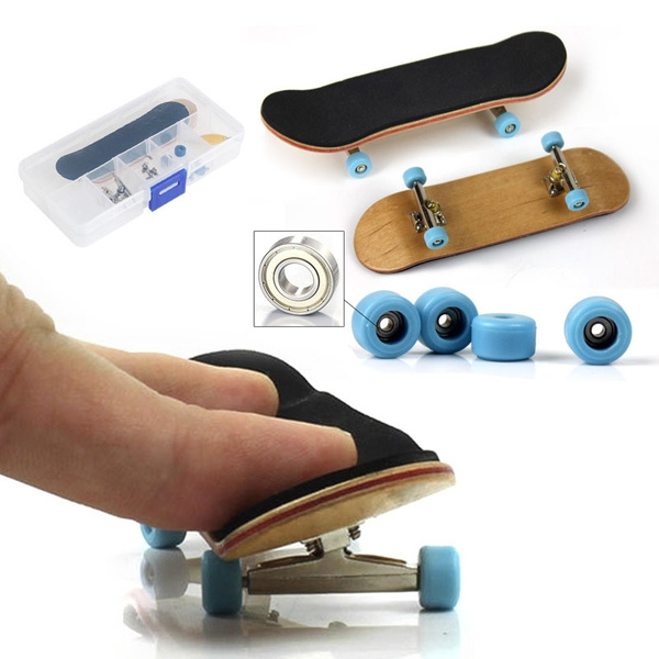 Professional Type Bearing Wheels Skid Pad Maple Mini SkateboardsAlloy ...