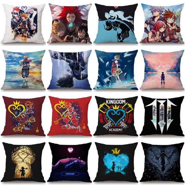 Kingdom hearts shop pillow case