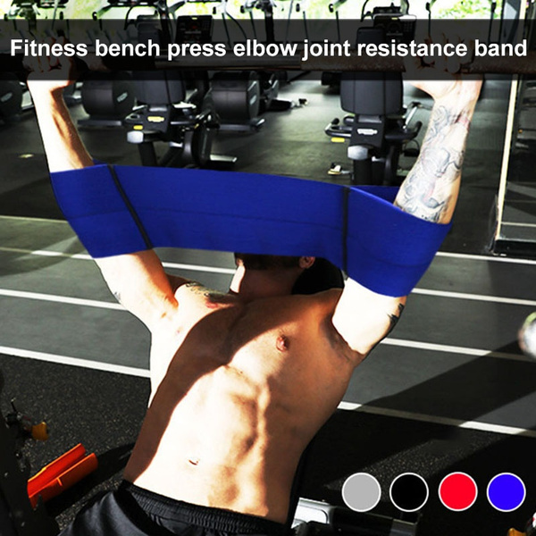 Bench Press Strength Band Protection Weightlifting Resistance Band Fitness Elbow 