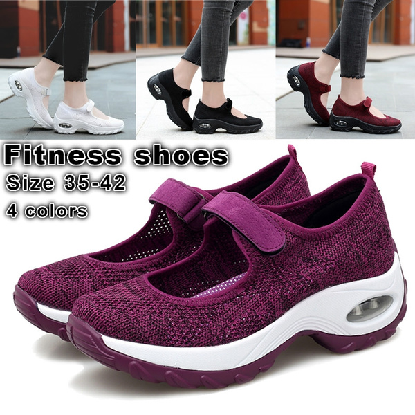 Women's anti slip hot sale fitness shoes