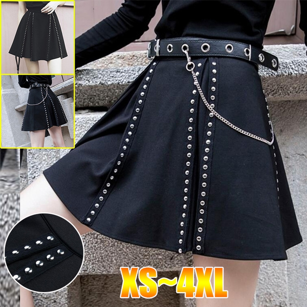 gothic skirts plus size