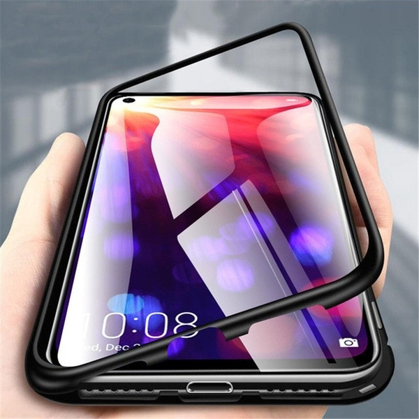 Konsultere Om umoral Magnetic Adsorption Metal Case Tempered Glass Back Cover Case for OnePlus 7  Pro 7 OnePlus 5 OnePlus 5T OnePlus 6 OnePlus 6T Shockproof Funda Shell  Coque | Wish