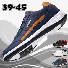 Men's Fashion Leather Casual Sneakers Sports Running Shoes Sapatos Femininos Zapatos De Hombre Size