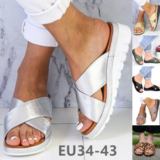 casual shoes, wedge, Flip Flops, Sandals