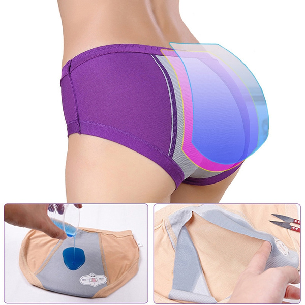 3 Pieces/Set Menstrual Period Underwear Women Period Panties Modal Ladies  Lengthen Physiological Leakproof Panties Female Briefs