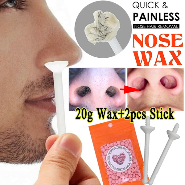 50g Portable Painless Nose Wax Kit For Men Women Nose Hair Removal Wax Set Nose  Hair Wax Beans Cleaning Wax Kit|Hair Removal Cream| AliExpress | Best Shiyi  Wax Bean Set Nose Wax