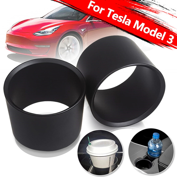 Tesla Cup Holder Center Console Cup Holders Inserts Fit Most of Bottles