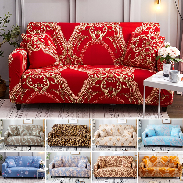 1/2/3/4 Seater Elastic Home Sofa Cushion Cover Slipcover Settee Couch Seat Cover 