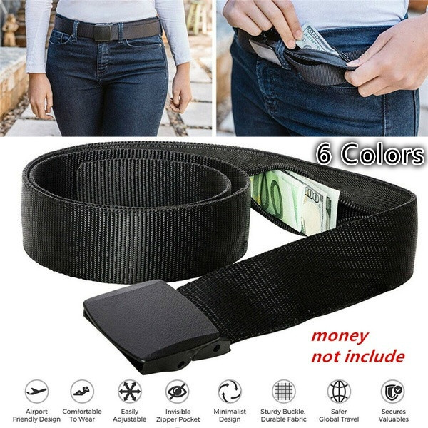 belt with hidden pocket