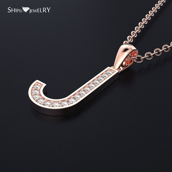 Trendy jewelry white gold plated chain Necklace & Pendant Engagement Necklace