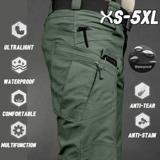 Men's Outdoor Sports Trekking Pants Tactical Military Sweatpants Fighting Multi-pocket Pants