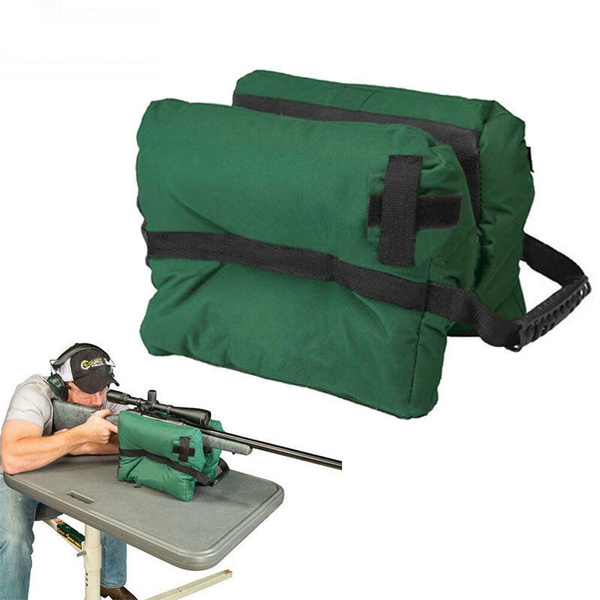 Sniper Shooting Bag Front Rear Bag Target Stand Rifle Support Sandbag Bench 