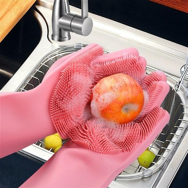 Multifunctional Fruit Vegetable Cleaning Brush food-grade silicone