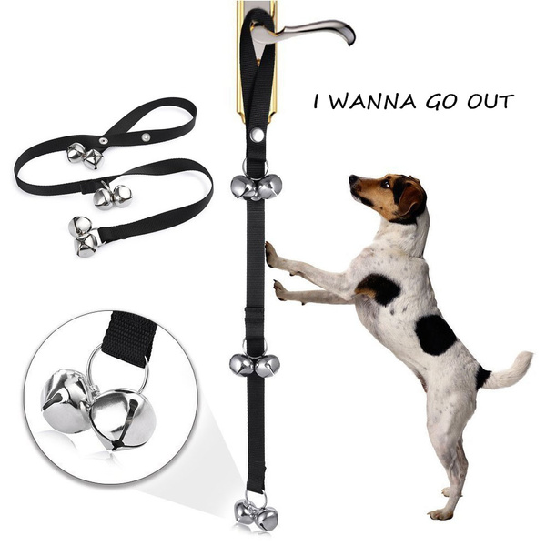 Pet Doorbell Cord with Small Bell Dog Supplies Wish