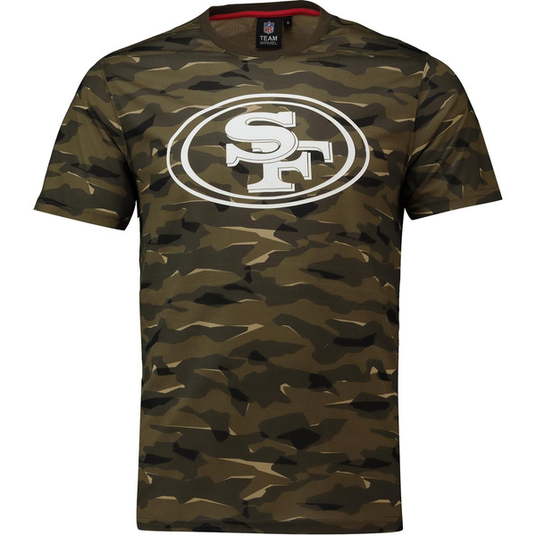 NFL Fan T-Shirt - San Francisco 49ers wood camo