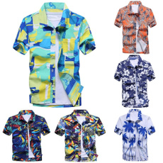 Summer, Plus Size, beachshirt, Hawaiian