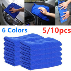 5/10Pcs Soft Cloths Car Wash Towel 6Colors Microfiber Auto Detailing Cleaning Duster Microfiber Auto Care Detailing
