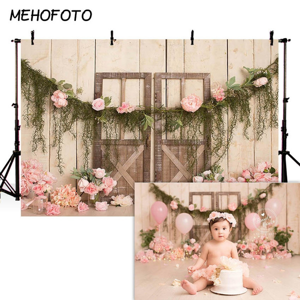 Photography Backdrop Abstract Texture Flowers Floral Newborn Kids Portrait Birthday Background for Photo Studio-150X100CM