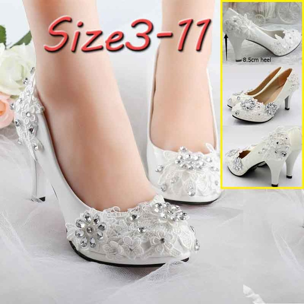 Large size bridal shoes new arrivals