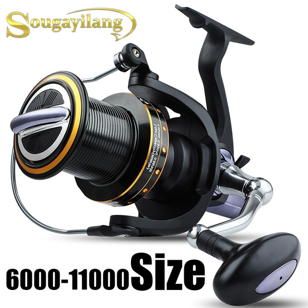 Sea Fishing Reels 6000-11000 Size Spinning Fishing Reels for Bass Trout  Boating Saltwater Fishing Reel