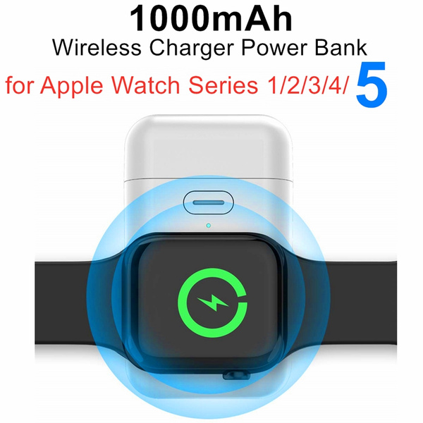 2 in 1 power bank with apple watch charger