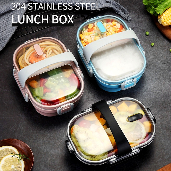 Details about   WORTHBUY Cute Japanese Lunch Box For Kids School Portable Food Container 