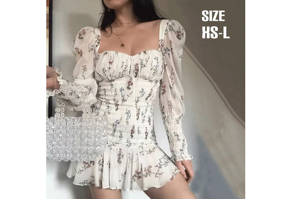 floral mini white dress Floral Mirage Mini Dress - Cream, Large | Hazel and Olive