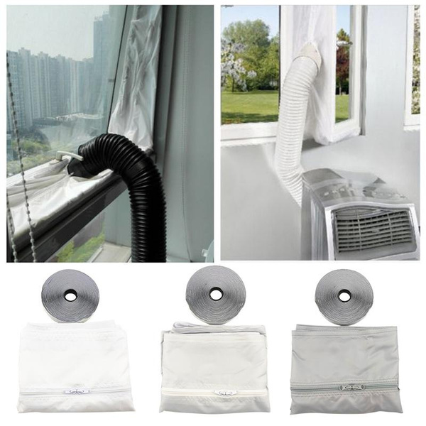 Window Seal for Portable Air Conditioner and Tumble Dryer Exchange Guard W/ Zip 