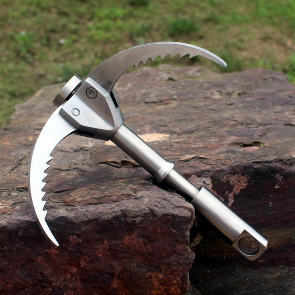 Grappling Hook Folding Survival Claw Multifunctional Stainless Steel for Outdoor 