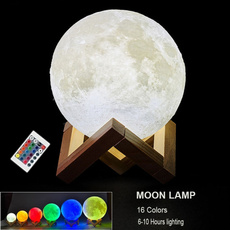 decorlight, Rechargeable, Night Light, moonlamp