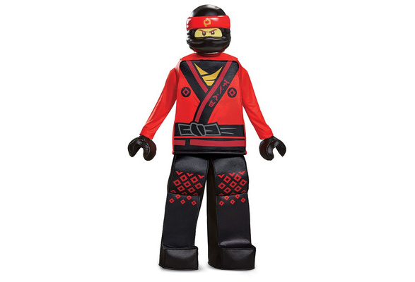 Disguise Kai LEGO Ninjago Prestige Costume, Red | Wish