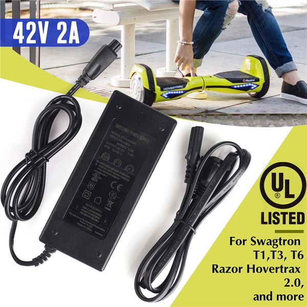 LotFancy 42V 2A Lithium Battery Charger Compatible with Two