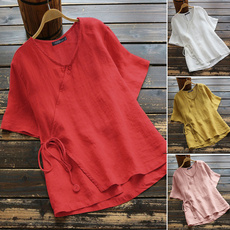 blouse, Summer, Shorts, Shirt