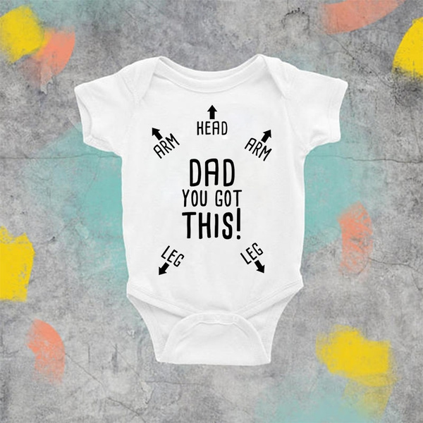 gender neutral daddy onesie